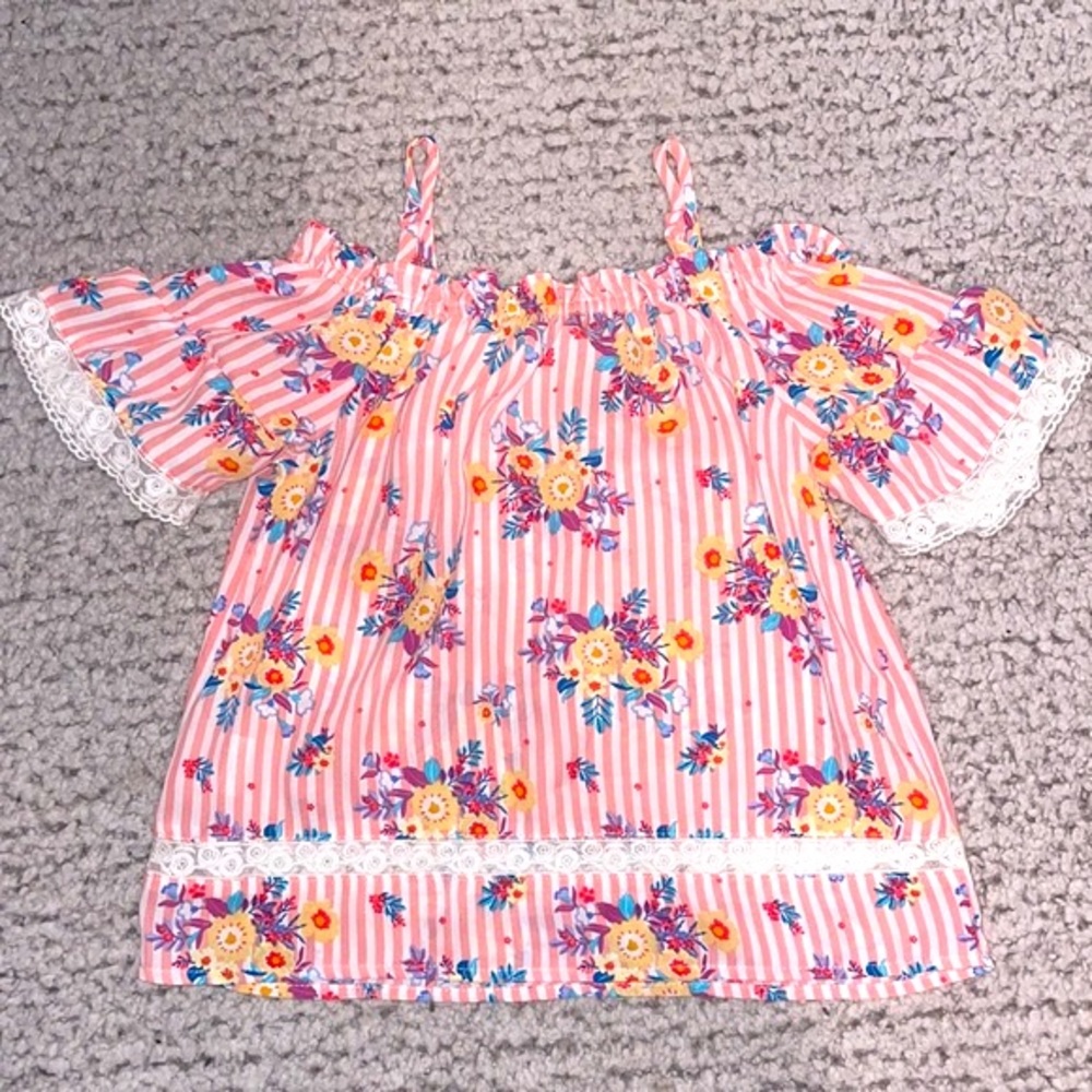 NWT Pink Republic Floral Off Shoulder Blouse